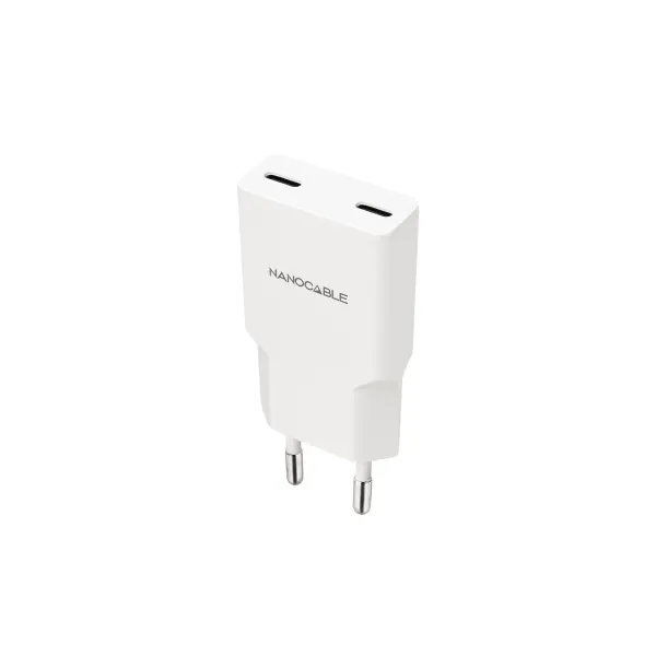 Wall Charger NANOCABLE 10.10.2026 White