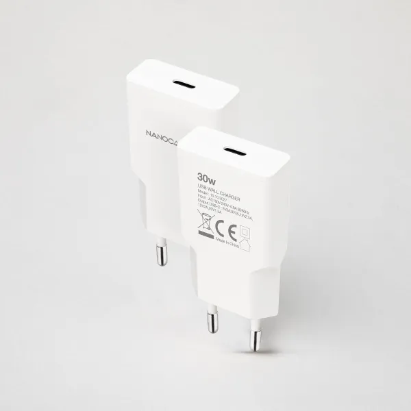 Seinalaadija NANOCABLE 10.10.2027 Valge 30 W