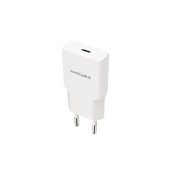 Sienas Lādētājs NANOCABLE 10.10.2027 Balts 30 W