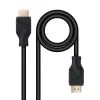 HDMI Cable NANOCABLE 10.15.8300 Black 50 cm