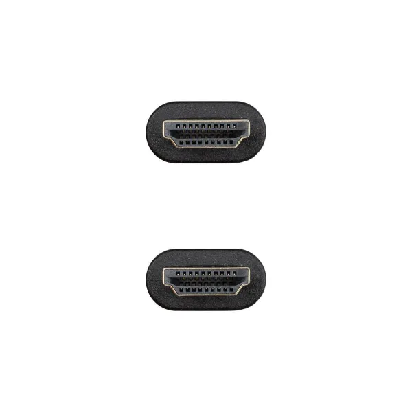 HDMI Cable NANOCABLE 10.15.8300 Black 50 cm