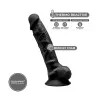 Realistinis vibratorius Silexd Juoda