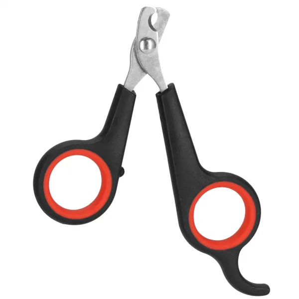 Dog and cat nail clipper Springos PA0308, stainless steel clippers, scissors