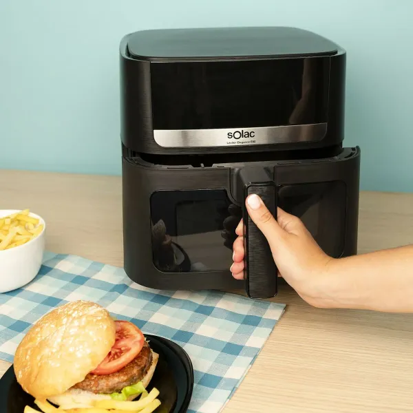 Airfryer Solac FA1801 Musta