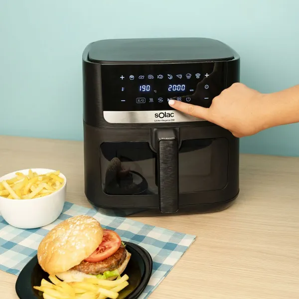 Airfryer Solac FA1801 Musta