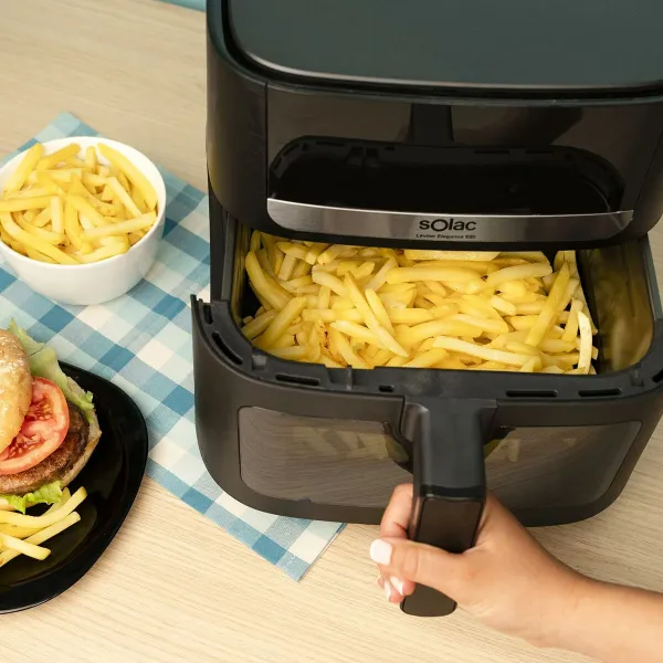 Airfryer Solac FA1801 Musta