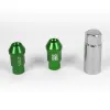 Set Nuts OMP 7075 40 mm M14 x 1,50 20 uds Green