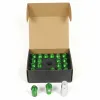 Set Nuts OMP 7075 40 mm M14 x 1,50 20 uds Green