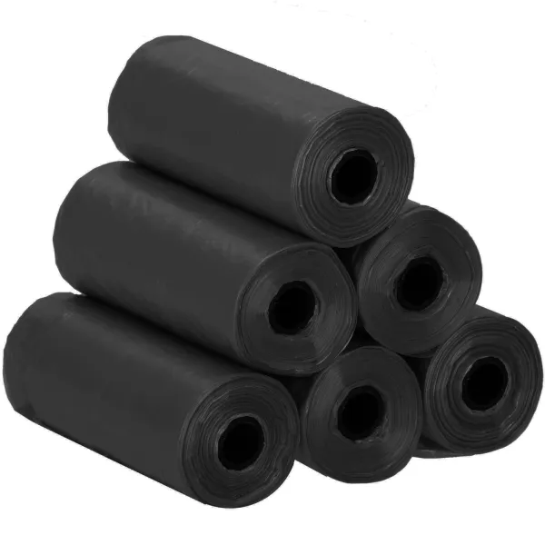 Dog waste bags Springos PA0254, 360 pcs, 20 rolls of 18 bags, black