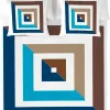 Пододеяльник Devota & Lomba Visual 150 кровать (240 x 220 cm)