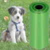 Šunų ekskrementų maišeliai Springos PA0255, 432 vnt., su dėklu, 24 ritinėliai, žali