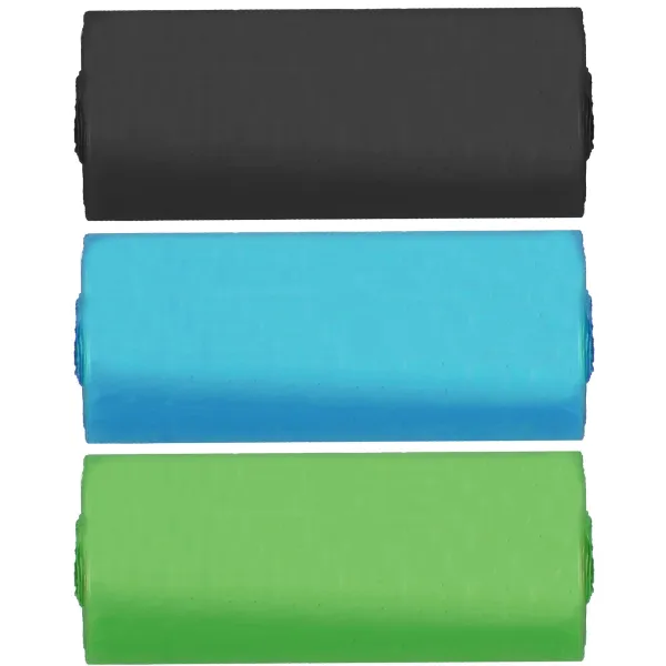 Dog waste bags Springos PA0256, 18 pcs, 3 rolls, colorful