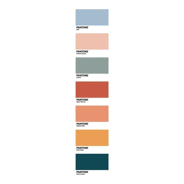 Ziemeļu pārvalks Fun Deck C Pantone
