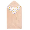 Vauvan peitto turvaistuimeen ja kantokoppaan Springos SB0051, 77x77 cm, kaksipuolinen huppupeitto, beige/monivärinen