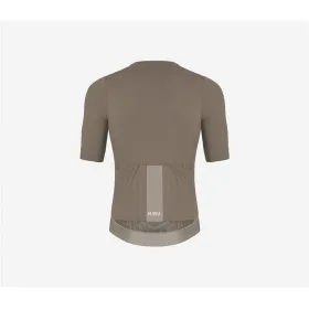 Cycling jersey Hiru Advanced Dark brown