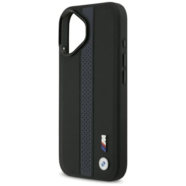 BMW M Perforated Stripe Logo MagSafe - iPhone 17 Case (Blue)