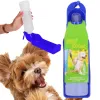 Vandens butelis šunims ir katėms Springos PA0295, su girdykla, 250 ml, tamsiai mėlynas