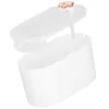 Cat and dog water dispenser Springos PA0315, pet fountain 3 L, illuminated, waterproof IPX8, white