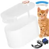 Cat and dog water dispenser Springos PA0315, pet fountain 3 L, illuminated, waterproof IPX8, white