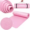 Universaalne treeningmatt fitnessile, joogale, pilatesele Springos YG0030, 183 cm, roosa