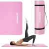 Universaalne treeningmatt fitnessile, joogale, pilatesele Springos YG0030, 183 cm, roosa