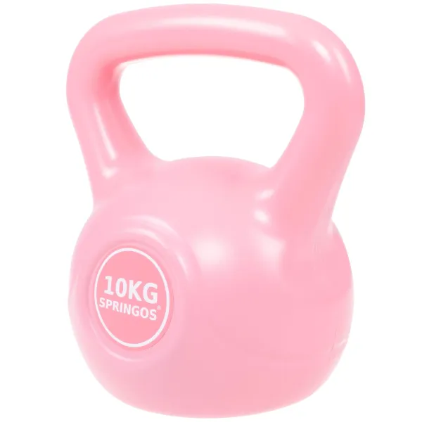Hantele ABS Springos FA1061, rozā 10kg