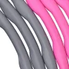Hula hoop with massager Springos FA0067 100 cm pink-grey