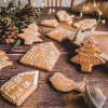 Металлические формочки для рождественского печенья Springos KI0121 10 шт.