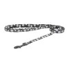 Dog set Dogness harness and leash (Daisy Black)