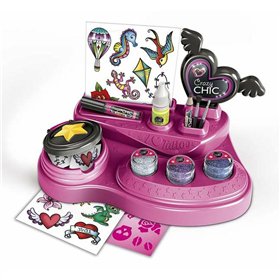 Temporary Tattoos Clementoni Crazy Tattoo Studio