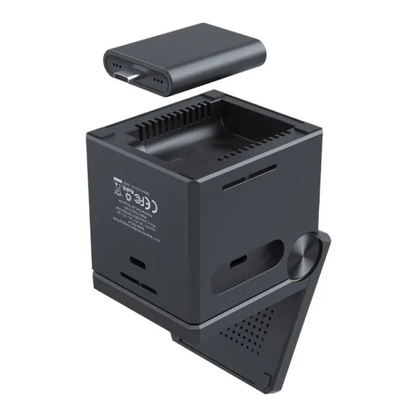 Choetech T632-F 3-in-1 15W inductive charger (black)