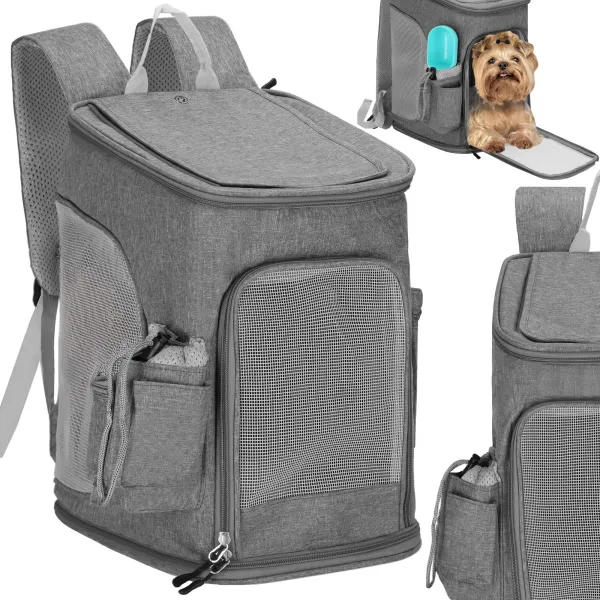 Lemmikloomade transpordiseljakott koertele ja kassidele Springos PA0232 39 x 28 x 27 cm hall