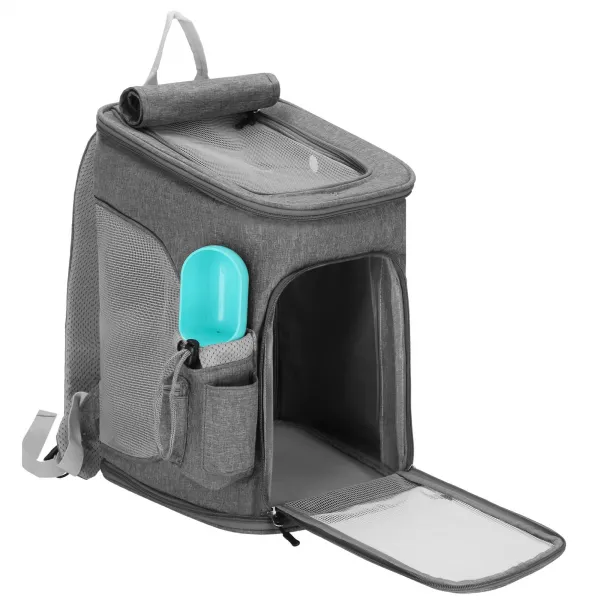 Lemmikloomade transpordiseljakott koertele ja kassidele Springos PA0232 39 x 28 x 27 cm hall