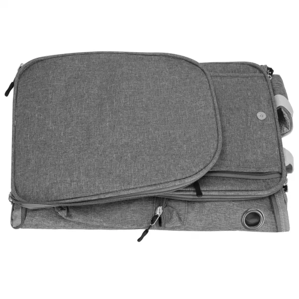 Pet Carrier Backpack for Dogs, Cats, Travel Bag for Animals Springos PA0232 39 x 28 x 27 cm Grey