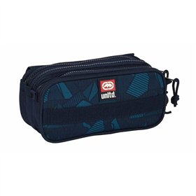 Triple Carry-all Eckō Unltd. Peaks Navy Blue 21,5 x 10 x 8 cm