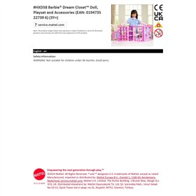 Doll Barbie Cupboard