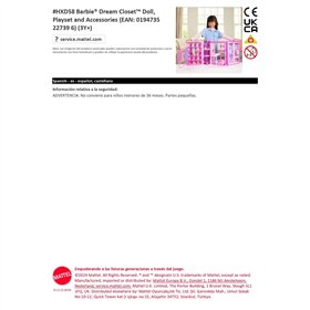 Doll Barbie Cupboard