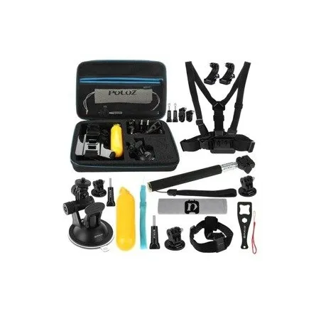 Puluz set of 20 accessories for sports cameras (including Osmo Action 5 Pro) PKT11