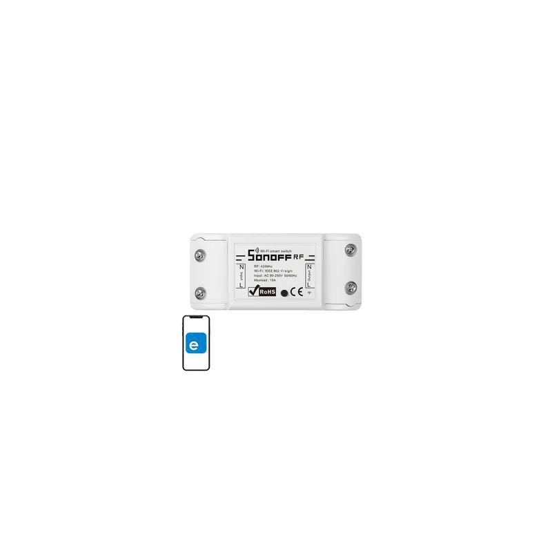 Smart switch WiFi + RF 433 Sonoff RF R2 (NEW)