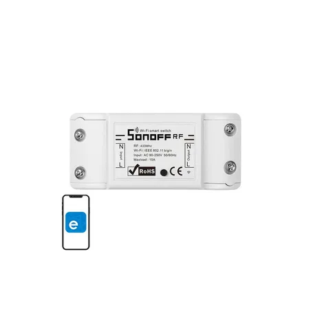 Smart switch WiFi + RF 433 Sonoff RF R2 (NEW)