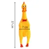 Guminis šunų žaislas, cypiantis viščiukas Springos PA0272 37 cm