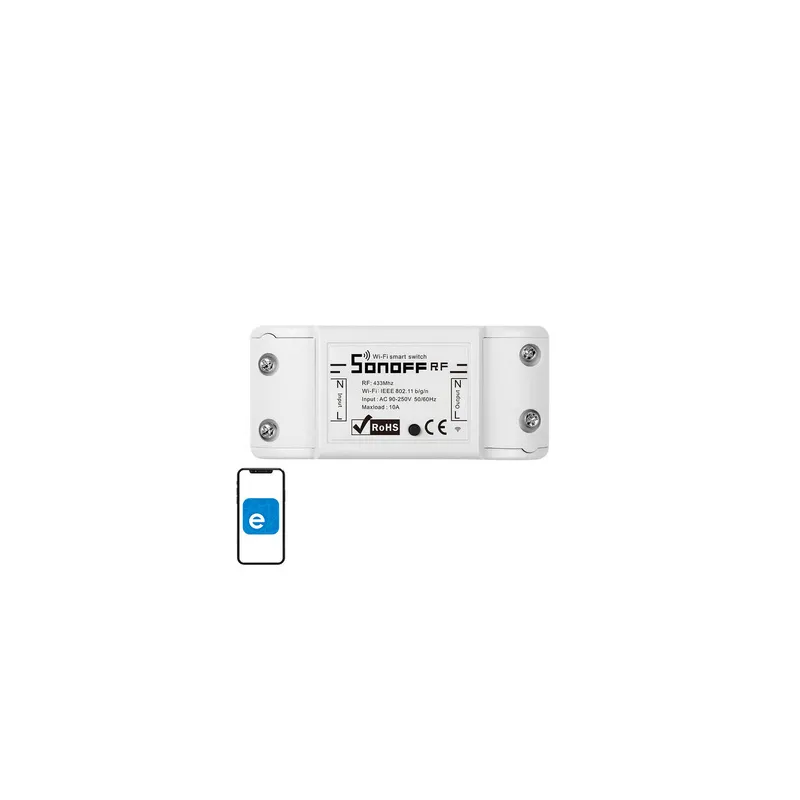 Smart switch WiFi + RF 433 Sonoff RF R2 (NEW)