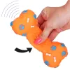 Kummist koeramänguasi, närimiskont piiksuv Springos PA0287 16 cm oranž