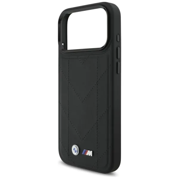 BMW M Quilted Logo MagSafe - iPhone 17 Pro Max Case (Black)