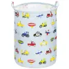 Корзина для хранения игрушек и одежды Springos HA0138, 63 л, с ручками, голубая