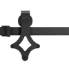 Sliding door system Springos HA5002, 183 cm, rail up to 100 kg, barn door, steel, black