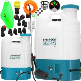 Electric Plant Sprayer Springos GA0059, Battery-Powered Garden Sprayer, 16L