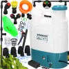 Электрический опрыскиватель для растений Springos GA0059, аккумуляторный садовый распылитель, 16L