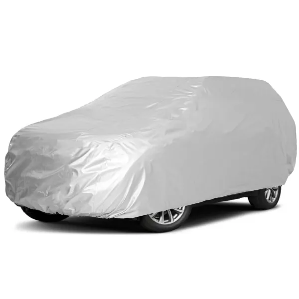 Automobilio uždangalas Springos GA2004, 480x175x150 cm, atsparus vandeniui, visureigis, pilkas