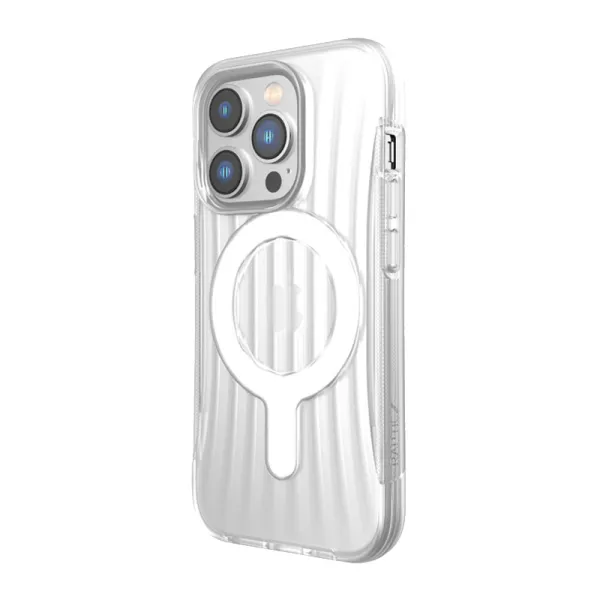 X-Doria Raptic Clutch MagSafe - Biodegradable case for iPhone 14 Pro (Drop-Tested 3m) (Clear)